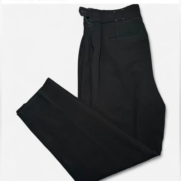 Talbots Easy Travel Slum Ankle Pants Black Size 10 - Picture 5 of 6